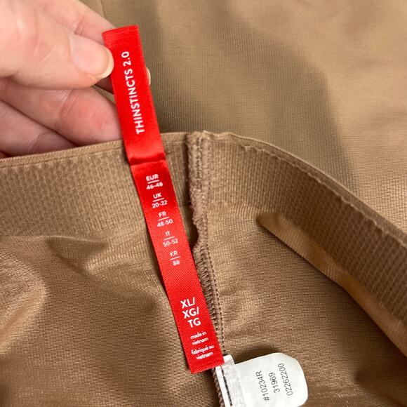 Spanx Thinstincts 2.0 Mid-thigh Short #10234R Shaper Shapewear Size XL - Picture 7 of 8